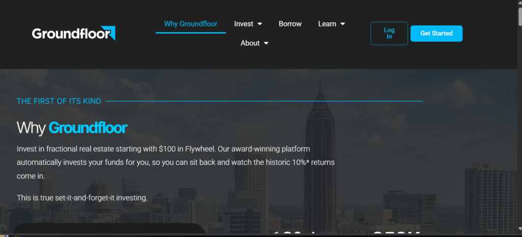 "Groundfloor: Democratizing Real Estate Investment for Everyone"